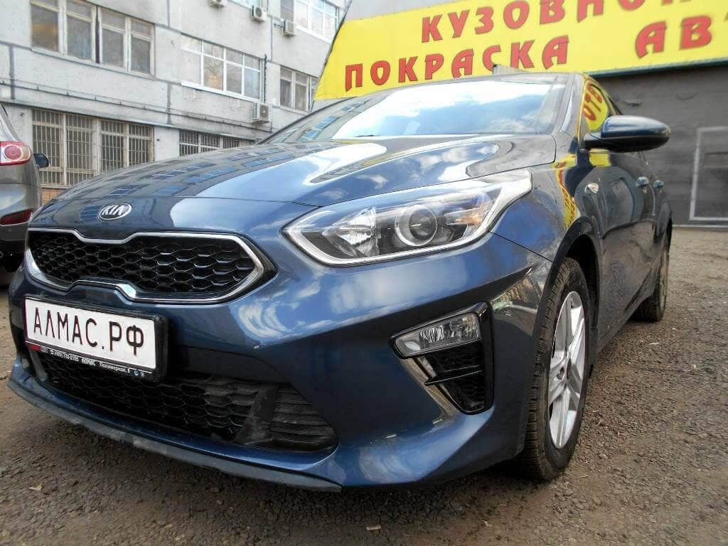 Ремонт бампера KIA | КИА Москва 🔨 ВАО Кузовной центр Алмас